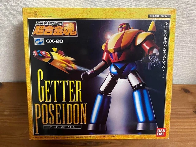 Bandai Tamashii Nations Soul Of Chogokin GX-99 Getter Robot Arc | Figura Da Collezione Con Accessori