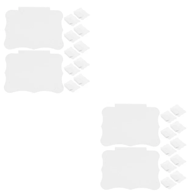 Portacartelli Segnaposto Nero - 10 Pezzi Metallo - Per Prezzi, Foto, Matrimoni - Foto 6