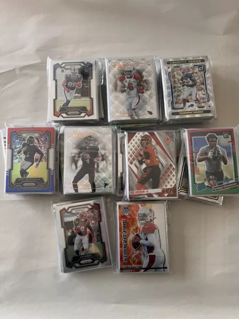 22/23 Panini NFL Football Card Team Lot- 25 Cards- Pick Your Team- Rookies +Vets