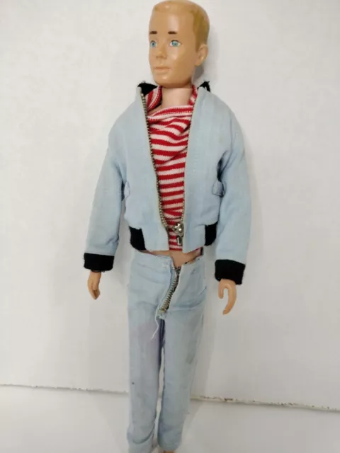 VINTAGE 1960's MATTEL BARBIE KEN STRAIGHT LEG ALLAN DOLL