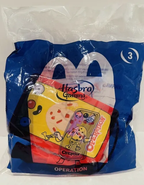 Mcdonald's Happy Meal Toy 2021 Hasbro Gaming #3 Operation New Factory Sealed
