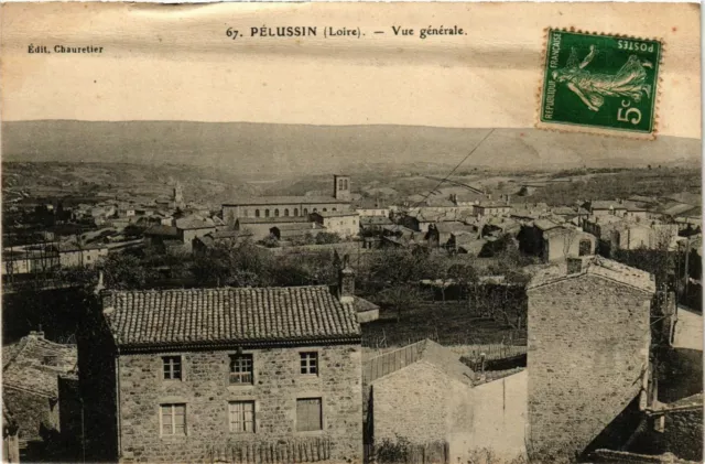 CPA Pelussin- vue generale FRANCE (907014)