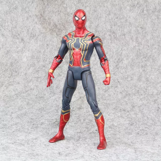 Marvel Avengers Infinity War Endgame Iron Spiderman Spider-Man Action Figure 6" 3