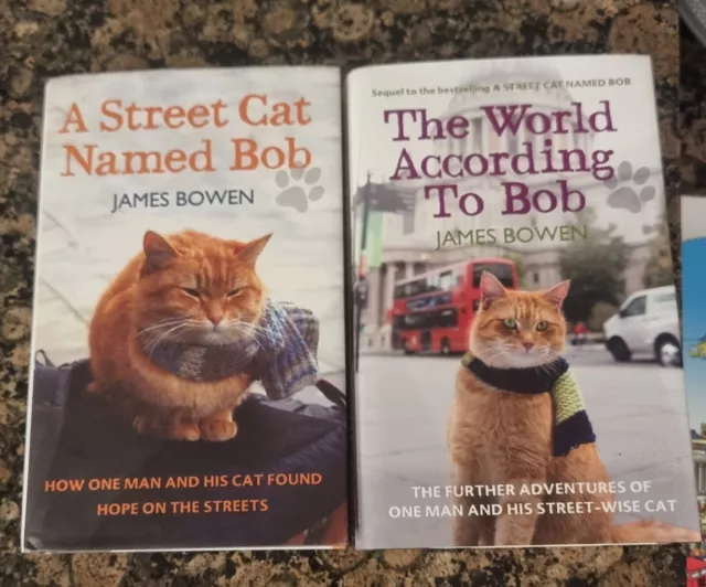 A Street Cat Named Bob: 8 Books, A Cd, A Dvd, Some Xmas Cards And Photos