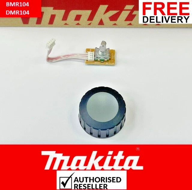 Assembly Knob Encoder GENUINE MAKITA PCB-P Encoder Assembly + KNOB Job Site Radio BMR104 ...