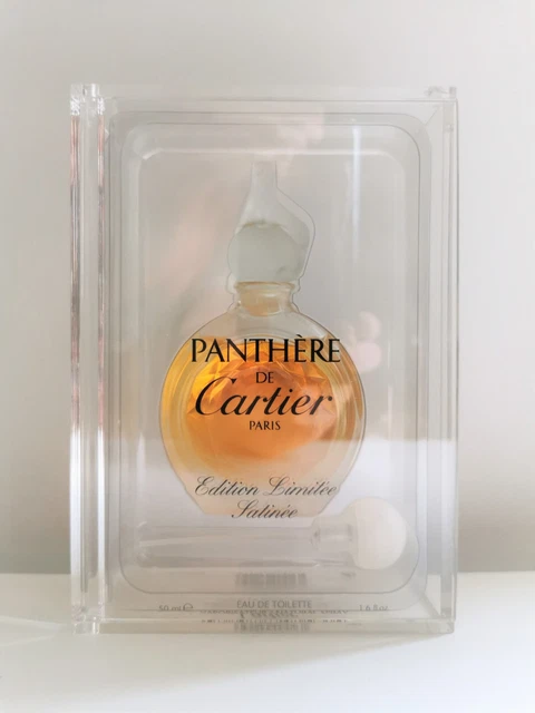 Cartier Panthere Eau De Toilette 50 Ml Edition Limitee Satinee Neuf Rare