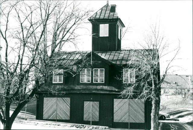 The fire station of Vaxholm municipality - Vintage Photograph 2432612