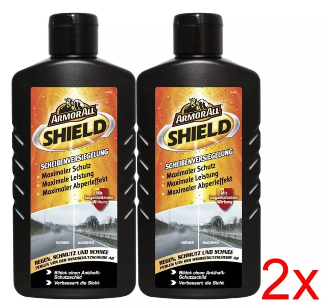 ArmorAll Shield Scheibenversiegelung 2 x 200 ml KFZ 20200L 5020144802037 400 ml