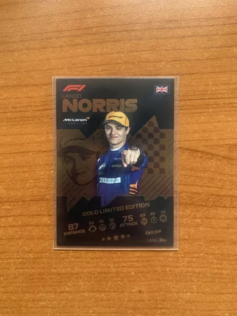 Topps Turbo Attax F1 2021 Lando Norris LE3G