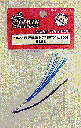 GOFER RENNEN 16004 1/24-1/25 Blau Vorverdrahtet Verteiler W / Aluminium ...