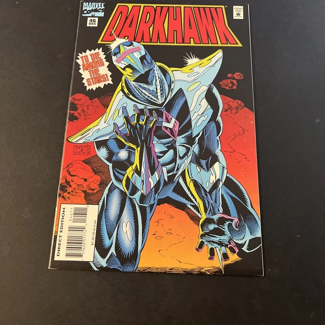 DARKHAWK #46 Scarce Low Print Run 1994 Marvel - High Grade