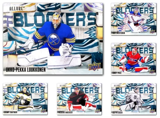 2022-23 Upper Deck ALLURE BLOCKERS **** PICK YOUR CARD **** From The SET