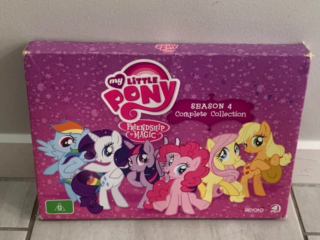 MY LITTLE PONY Friendship Is Magic Complete Season 4 4 Disc Box Set