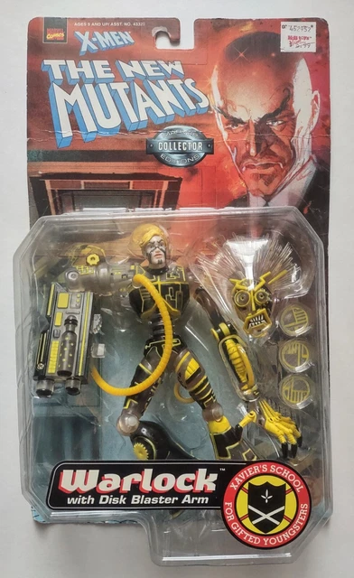 Marvel X-Men The New Mutants Warlock Action Figure ToyBiz Complete