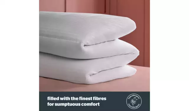 Single Duvet Hotel Collection 10.5 Tog Non Allergenic White Duvet By Silentnight