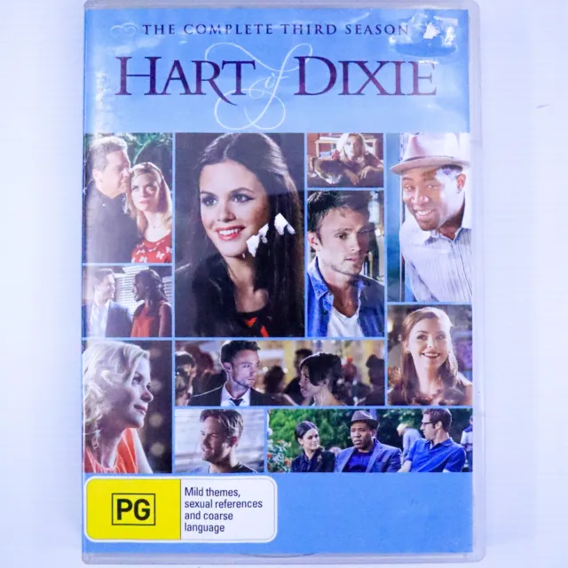 Hart Of Dixie: The Complete Season 3 (DVD, 2013) Rachel Bilson, Jaime King - R4