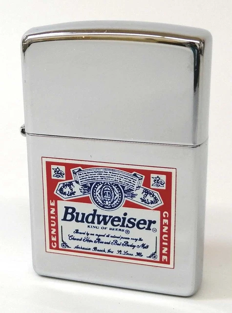 Oil lighter Model No.  BUDWEISER ZIPPO