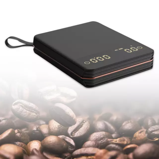 Bilancia da caffè da cucina con timer USB Piccola bilancia per alimenti per
