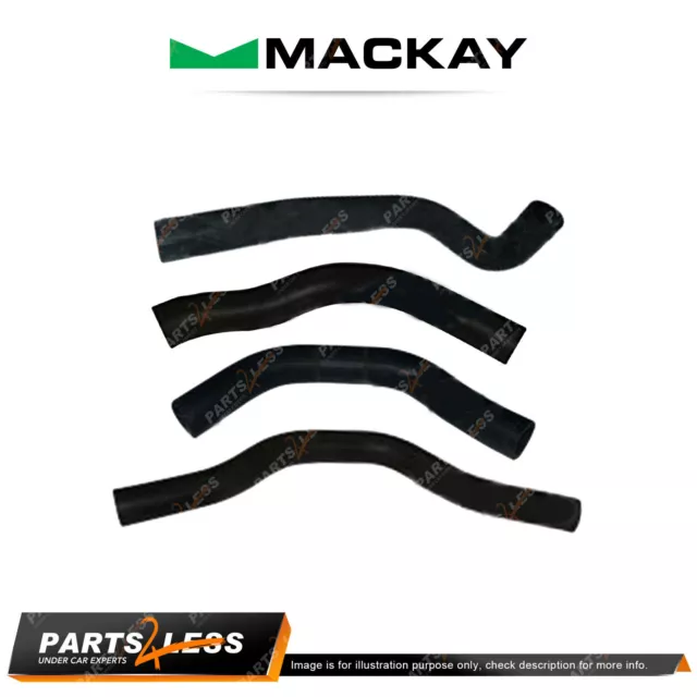 Mackay Radiator + Heater Hose Kit for Holden Rodeo TF TFG1 TFG3 TFG6 TFG7 2.6L