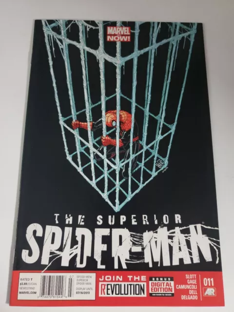 Superior Spider-Man No 11 Aug 2013 Marvel Comic Newsstand Variant A2a66