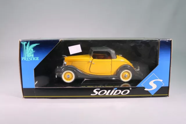 LE449 SOLIDO PRESTIGE Voiture 1/18 Ford V8 Hertz 75 ans de passion 1918/1993