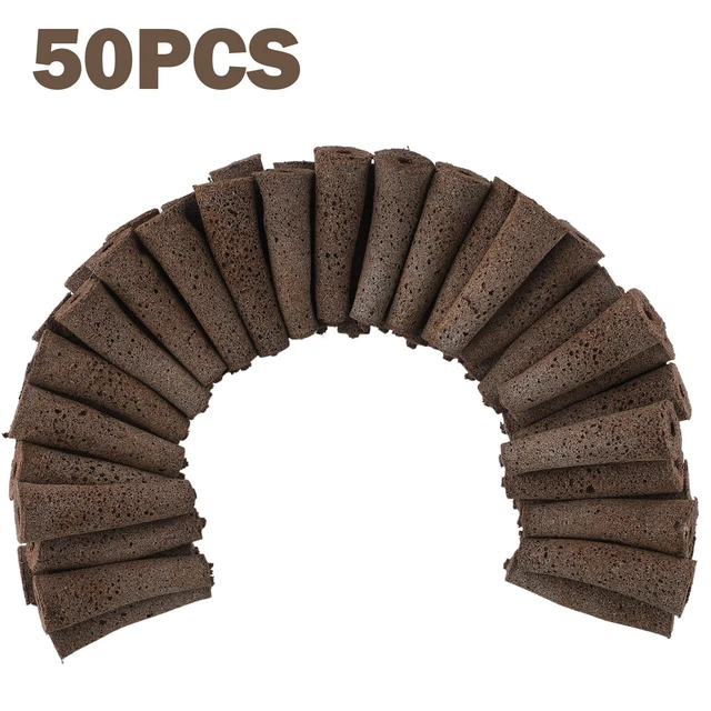 50PCS Grow Éponges Démarreur Dosettes Racine Cultivation Éponge Bougies for