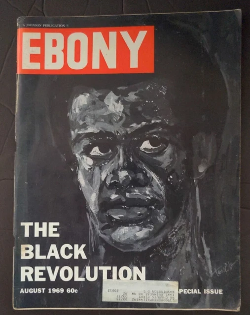 EBONY Aug. 1969 Special Issue BLACK REVOLUTION Huey Newton PANTHERS Nina Simone