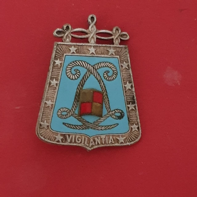 Insigne Cavalerie - 4e Régiment De Hussards - France - ORIGINAL (très Abîmé)