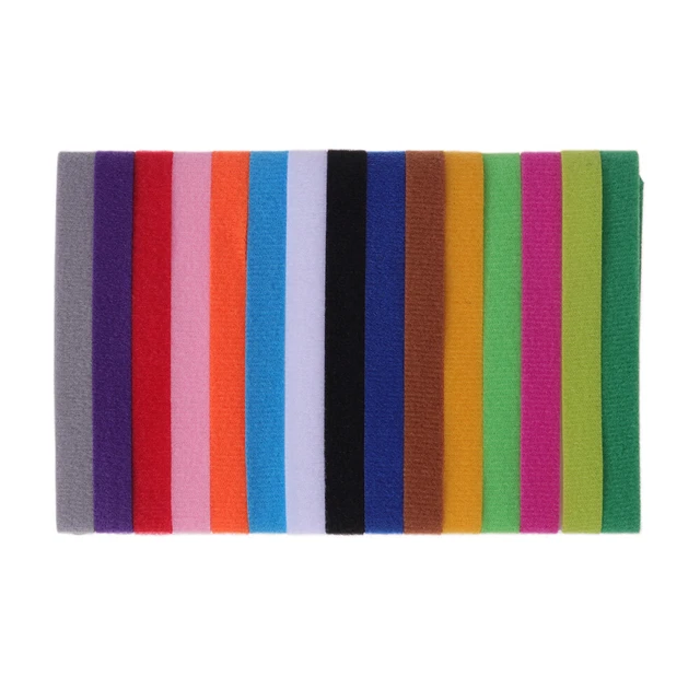 15 piezas Collar de identificación de cachorro Banda de color adhesiva S_M_L cachorros