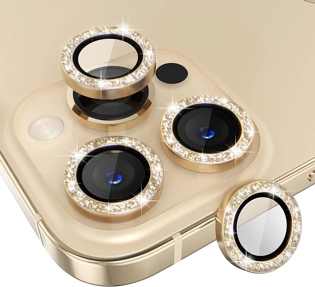 3+1 Camera Lens Protector for iPhone 13 Pro / 13 Pro Max Metal Ring Decoration