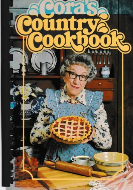 Cora's Country Cookbook, 1977 American Spiralbound Softback