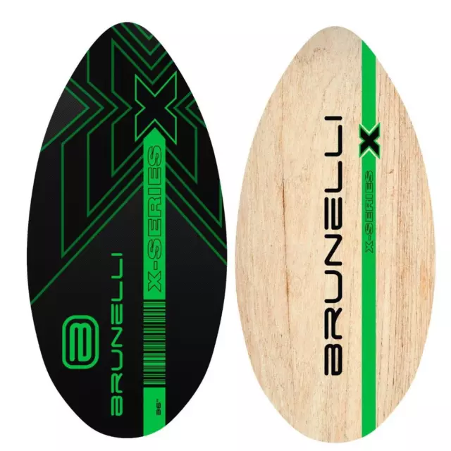 Skimboard BRUNELLI Holz Beach Wood Skim Board