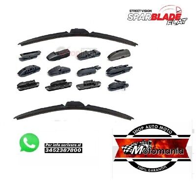 2x tergicristalli Aero di oximo si adatta per PEUGEOT 406 anno 1995-2004 