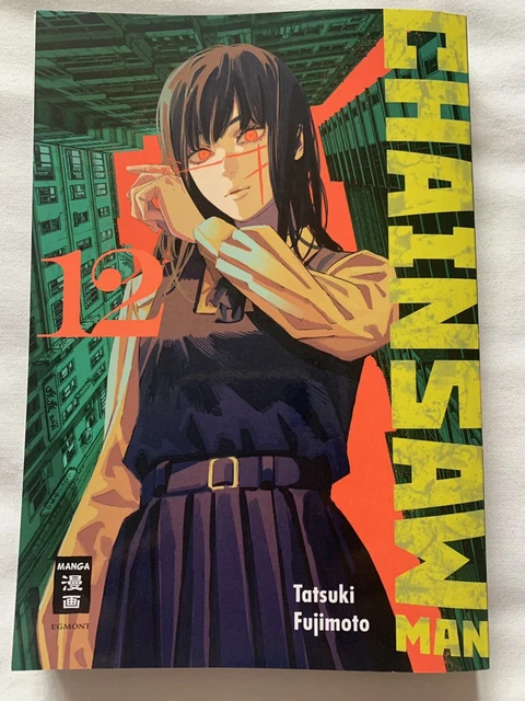 Chainsaw Man Manga Par Tatsuki Fujimoto Vol. 1 à 12 Version Anglaise - Lot Neuf