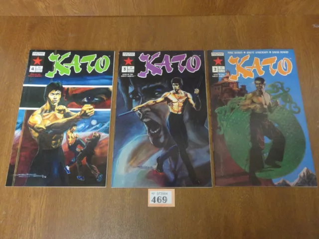 Vol. 1 #2 #3 #4 KATO OF THE GREEN HORNET - VFNM+ / NOW Comics 1991 & 1992