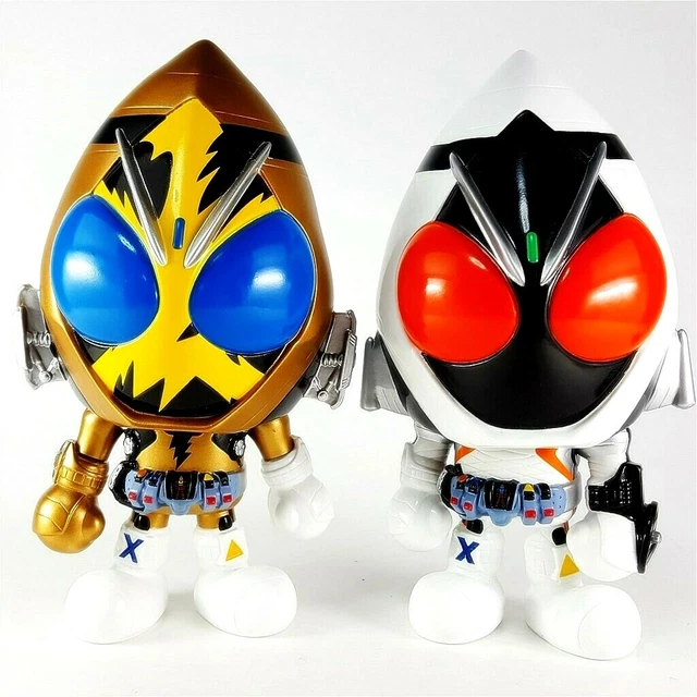 Banpresto Prize Kamen Masked Rider Fourze DX Deformed Soft Vinyl Figure Set of 2
