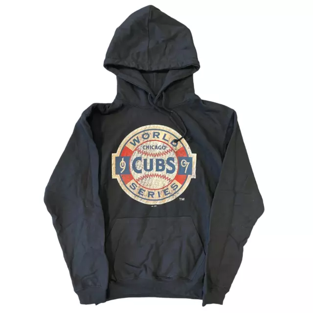 Chicago Cubs Homme Capuche (TAILLE XS) MLB Majestic Monde Séries Capuche - Neuf