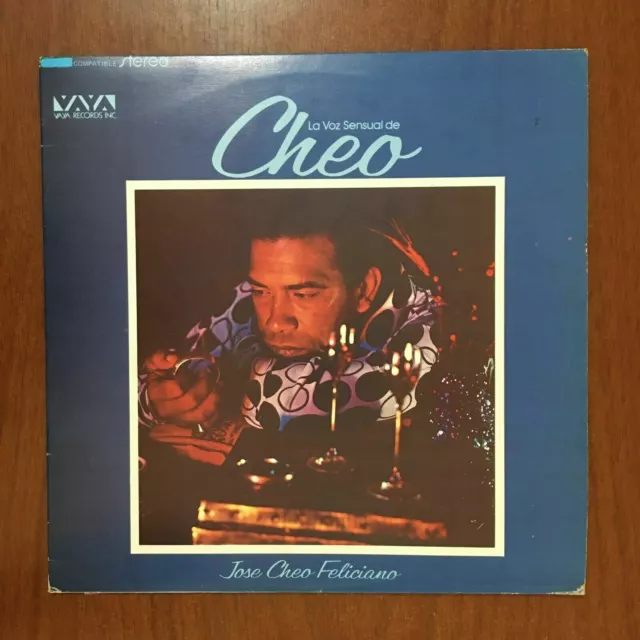 Cheo Feliciano ‎– La Voz Sensual De Cheo Vinyl LP Latin Salsa Bolero Son Juguete