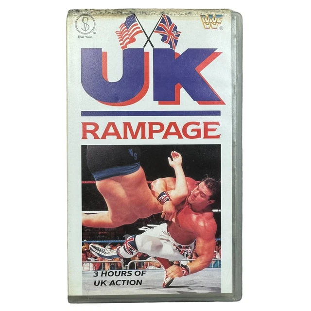 WWF VIDEO VHS UK Rampage Wrestling Sports Video 1991 £14.99 - PicClick UK