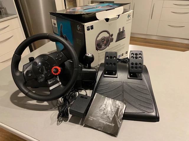Logitech Driving Force GT Force Feedback Wheel for PS3, used once