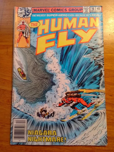 The Human Fly Niagara Nightmare Vol 1 No. 16 1978 Marvel Comic Book