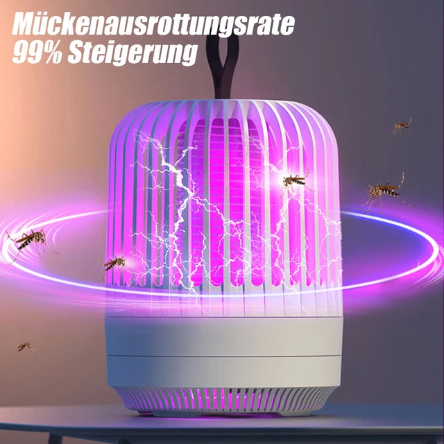 Elektrischer UV LED Insektenvernichter Insektenfalle Mückenlampe Fliegenfänger
