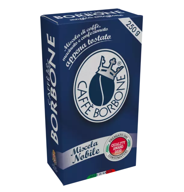 1 Kg Macinato Caffe' Borbone Miscela Blu Nobile