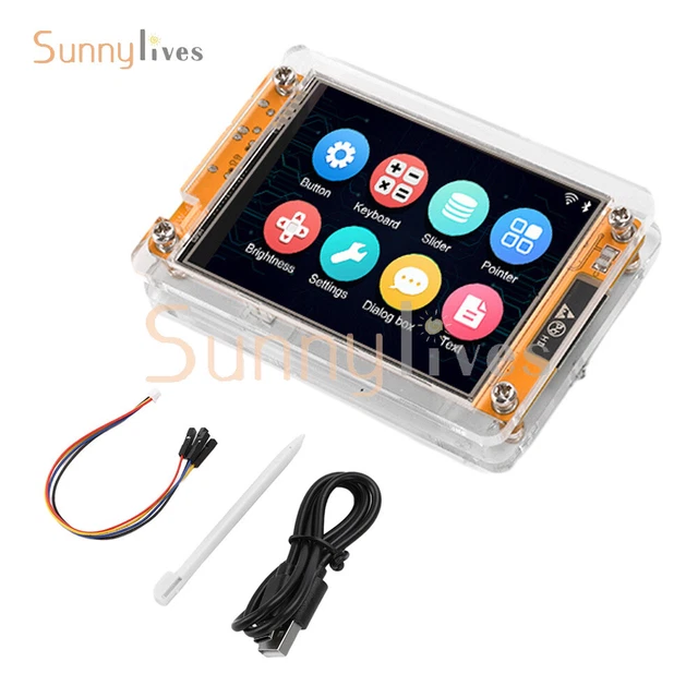 ESP32 WIFI BLUETOOTH Development Board 2.8-inch LCD TFT Touch Screen ...