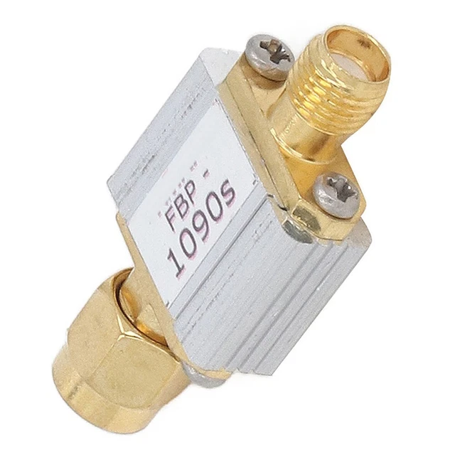 Filtre Passe-bande (BPF) 118-136 MHz 50 Ohms En Boîtier Alliage - Pour Bande Aéronautique VHF - Connecteur Type Non Spécifié