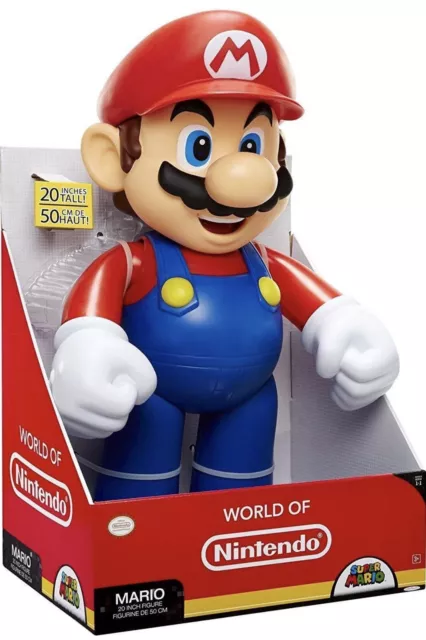 Figurine Mario avec Défaut d impression Nintendo 50 Cm Super Mario RARE  default