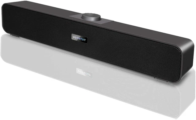 Enceinte Audio USB 120W Pour Ordinateur - Haut-Parleur Bureau Portable Prise 3.5mm