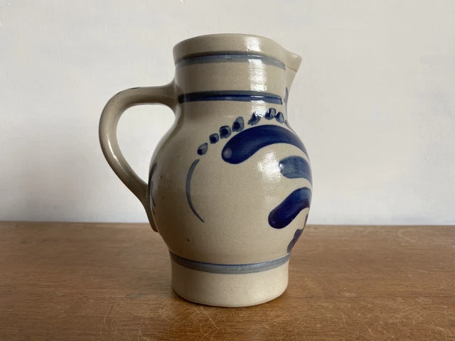 VASE BOUTEILLE EAU De Vie Ceramique Signee Scarifie Capron Blin Accolay