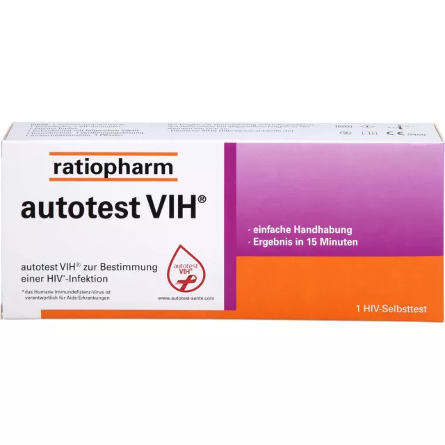 ratiopharm autotest VIH zur Bestimmung..., 1 St. Teststreifen 13965199