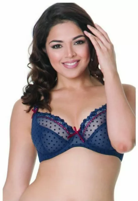 Curvy Kate Princess Blueberry Balcony Bra